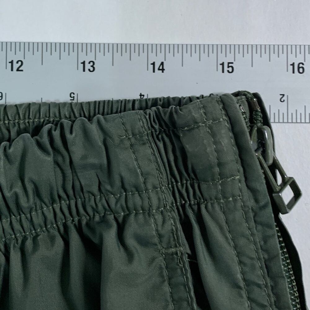 Nike XXL Mens Vintage Full Zip Track Pants Green Streetwear Gorpcore *flaw - Picture 7 of 11